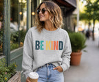 Colorful Be Kind Crewneck Sweatshirt