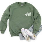 Rad Tech Crewneck Sweatshirt, Rad Tech Week Shirts, Gift for Radiology Technician, Skeleton Hand
