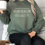 Stars Hollow Crewneck Sweatshirt, Kim's Antiques, Dragonfly Inn, Lorelai, Rory, Luke's Diner